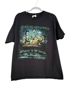 Vintage Avenged Sevenfold, A7X, Welcome to the Family, Nightmare ConcertTee Sz L